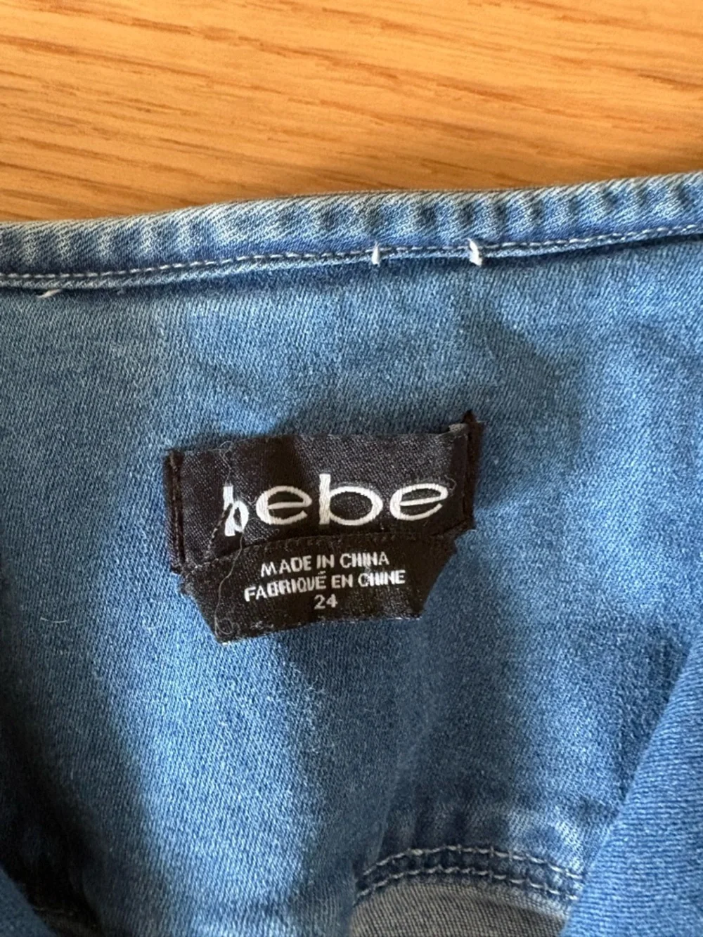 Denim Bebe Romper - Picture 5 of 5